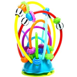 Bal Kids Hand Rammelaars Bel Kleurrijke Siliconen Rammelaar Ring Speelgoed Voor Baby Speelgoed Baby Mobiles Speelgoed 0-12 Maanden