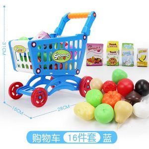 Winkelwagen Pretend Play Speelgoed Een Set Van Groenten En Fruit Mini Speelgoed Voor Kinderen Meisjes