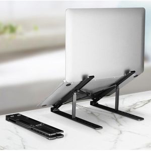 Draagbare Laptop Stand Voor Notebook Tablet Verstelbare Aluminium Legering Desktop Opvouwbare Laptops Cooling Anti-Slip Houder