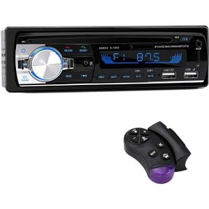Auto MP3 Speler Autoradio 1 Din 2.1A Dual Usb Snel Opladen Bluetooth Handsfree Digitale Mediaspeler 4X65W Fm Radio ondersteunt Ios Een
