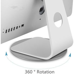 Antislip Laptop Notebook Aluminium Stand Dock 360 Rotatie Computer Monitor Base Disc voor Apple iMac Televisie Projector