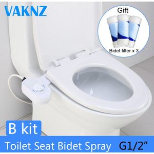 Echt Vaknz Toiletbrillen Bidet Bidet Kraan Eenvoudige Schoon Toilet Seat