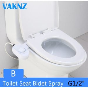 Echt Vaknz Toiletbrillen Bidet Bidet Kraan Eenvoudige Schoon Toilet Seat