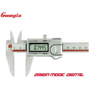 Guanglu oorsprong Modus Digitale Schuifmaat 0-150mm 6 inch 0.01mm Oorsprong elektronische schuifmaat micrometer dikte gauge