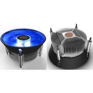 Cooler Master I70 I70C Mini Cpu Koeler Radiator 12 Cm Led Blauw Licht Quiet Fan Voor Intel 1156 1155 1151 1150 120 Mm Pc Heatsink