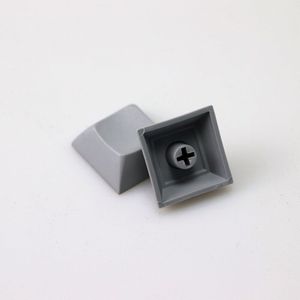 Pbt Blind Punt dsa Keycap 1u mixded kleur Zwart Wit Grijs Paars keycaps voor gaming mechanische toetsenbord
