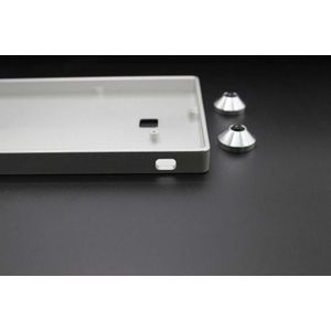 GH60 Compact Mechanische Toetsenbord Geanodiseerd Alluminum Case Diy Poker2 Golden Case Gaming Toetsenbord Faceu Toetsenbord Metal Case Frame