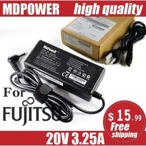 Voor Fujitsu Siemens 20V 3.25A PA-1650-65 ADP-65HB Ad S26113-E519-V55 Li3710 Laptop Voeding Ac Adapter Charger Cord