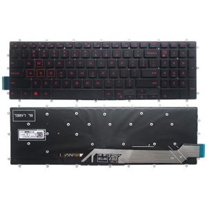 Us Laptop Toetsenbord Voor Dell Inspiron 15 5565 5567 5568 Gaming 17 5765 5767 Toetsenbord Layout Blauw/Wit /Rood Backlit