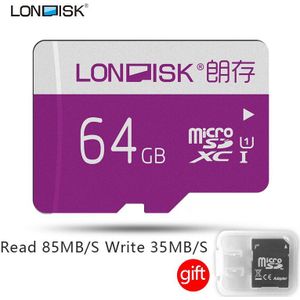 Londisk Micro Sd 32Gb 8Gb 16Gb Flash Geheugenkaart 64Gb 128Gb Class10 UHS-1 Microsd 256gb U1 Tf-kaart Voor Smartphone Pad Camera