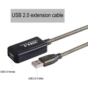 Actieve Usb 2.0/Usb 3.0 Extension Cable Cord 10 M 15M 5M Usb Verlengkabel Met Versterker/Booster Voor Pc Laptop