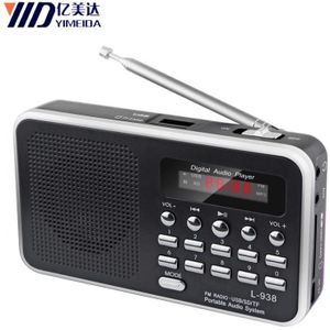 Rolton Draagbare Mini Fm Radio Dab Radio Portatil Am Fm Radyo Muziekspeler Speaker Voor Tf Sd Card Usb Lcd display Zaklamp