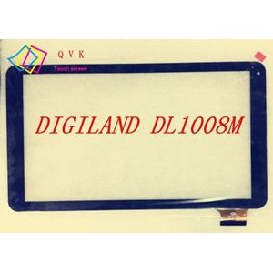 10.1 inch voor DIGILAND DL1008M tablet pc capacitieve touch screen digitizer glas panel