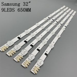 5 Stks/set 9Leds 650Mm Led Backlight Strip Voor Samsung 32 ""Tv D2GE-320SC0-R3 2013SVS32H 2013SVS32F CY-HF320GEV5H