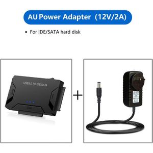 Usb 3.0 Naar Sata Ide Ata Data Adapter 3 In 1 Voor Pc Laptop 2.5 ""3.5"" Hdd Harde disk Driver Met Power