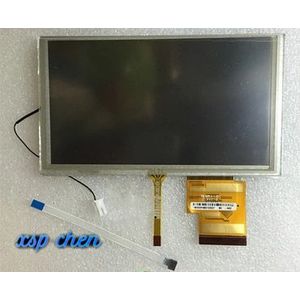 155*88 MM Originele 6.2 inch lcd-scherm HSD062IDW1 A00 A01 A02 Met touch screen voor DVD Auto GPS navigatie