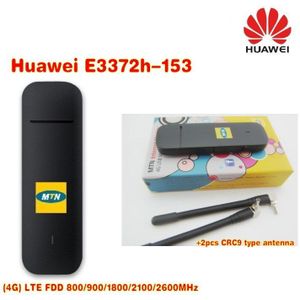 Huawei E3372s-153 4G Usb Dongle Unlocked 4G Modem Lte Modem Plus 2 Stuks Antenne
