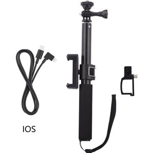 Extension Pole Selfie Stok Telefoon Vaste Clip Module Handheld Gimbal Camera Kabel Voor Dji Osmo Pocket 2 Type-C ios Android Telefoon