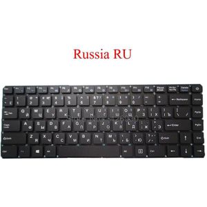 Laptop Us Ru Toetsenbord Voor Prestigio Voor Smartbook 141S PSB141S PSB141S01CFH_BB PSB141S01CFH_BB PSB141S01CFH_DG Engels Rusland