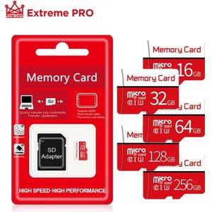 High Speed Werkelijke Capaciteit Micro Sd Kaart Sdhc 32Gb 64Gb 128Gb Carte Sd Geheugenkaart 16Gb Microsd voor Smartphone Tablets