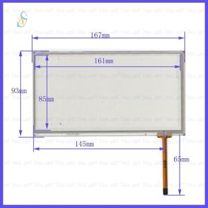 ZhiYuSun compatibel XB-M7020 167mm * 93mm 7 inch Touch Screen glas resistive USB touch panel 167*93 TOUCH SCREEN