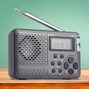 Draagbare Radio Am/Fm/Sw Pocket Radio Met Lcd Sn Multi-Band Digitale Stereo Dsp Radio Ontvanger