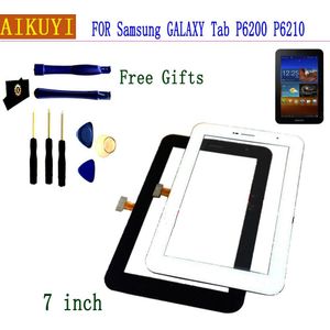 Voor Samsung Galaxy Tab 7.0 Plus P6200 P6210 Digitizer Touch Screen Vervanging panel Sensor Voor Glas Lens