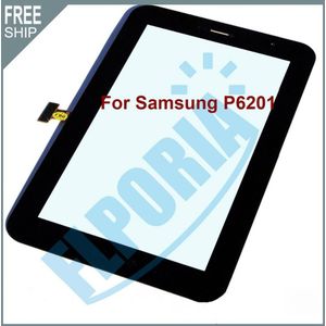 Screen Glas Outer Top Panel Voor Samsung Galaxy Tab 7.0 Plus N P6201 Touch Screen Digitizer met Flex Kabel Montage Tablet