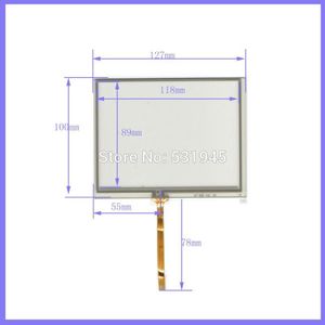 ZhiYuSun Voor AT050TN34 display 5.6 inch Touch Screen 4 draads resistive USB touch panel overlay kit 125*100 TOUCH SCREEN