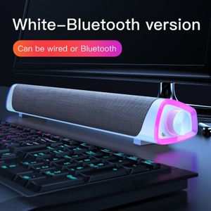 3D Surround Soundbar Bluetooth 5.0 Speaker Bedrade Computer Speakers Stereo Subwoofer Sound Bar Voor Laptop Pc Theater Tv Aux 3.5mm