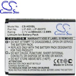 Cameronsino Voor Sony Atrac Ad NW-HD5 NW-HD5 (20Gb) NW-HD5 Zilveren NW-HD5B NW-HD5R NW-HD5S Lip-880 LIP-880PD Batterij