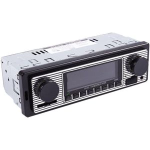 12V Bluetooth Vintage Auto Radio MP3 Speler Stereo Usb Aux Fm Radio Station Bluetooth Met Afstandsbediening Fm Radio ontvanger
