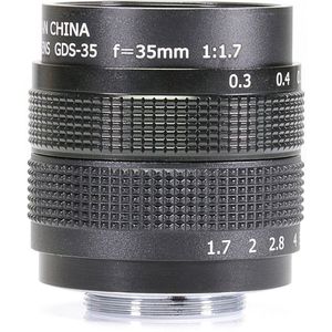 FUJIAN 35mm f1.7 C mount camera CCTV Lens voor M4/3/MFT Mount Camera