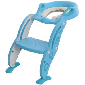 Baby Potty Seat Folding Training Stoel Met Stap Kruk Ladder Voor Baby Peuters Jongens Meisjes Veilig Wc Potties Urinoir Rugleuning