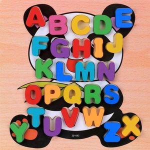 Kind Koppelingsplaat Houten Puzzel Kindje Digitale Brief Vorm Puzzel Vroeg Leren & Onderwijs Speelgoed Kleurrijke Voor Kinderen
