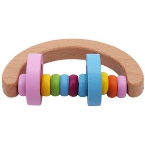 Baby Bell Houten Speelgoed Rammelaar Muzikaal Educatief Speelgoed Instrument Rammelaars Handvat Speelgoed Voor Pasgeborenen Childen Kids Speelgoed