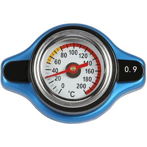 Universele Auto Temperatuurmeter Radiator Cap Met Utility Veilig Thermostatische Radiator Cap Tank Cover