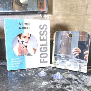 Fogless Onbreekbaar Met Zuignap Scheermes Houder Muur Opknoping Praktische Wasruimte Make Douche Spiegel Acryl Voor Scheren Thuis