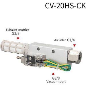 Vacuüm Micro Schakelaar Generator Ejector Druk Controle Valven Negatieve Lucht Pneumatische Onderdelen Vacuo CV-05CK CV-10CK CV-15CK 25