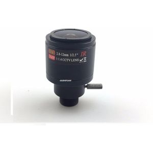 CCTV 1/2. 5 &quot;F1: 1.4 2.8-12mm Handmatige Zoom Focal MTV M12 * 0.5 HD 3.0 Megapixel Vaste Iris Lens Voor CCTV Camera