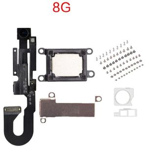 1Set Front Facing Camera Voor Iphone 7 8 Plus Proximity Sensor Flex Lint Kabel + Oortelefoon Speaker Metalen beugel + Schroeven