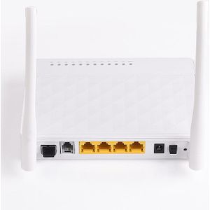 Barato Oem 4 Wi-fi Porta De Fibra Óptica Ftth 4fe Gpon 1ge + 3fe + Wifi + Wifi gpon/Epon Onu
