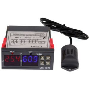 STC-3008 Digitale Thermostaat STC-3028 Temperatuur Vochtigheid Controller Thermostaat Humidistaat Thermometer Hygrometer Schakelaar
