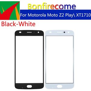 10pcs \ lot Touchscreen Voor Motorola Moto Z2 Spelen XT1710 Touch Screen Voorpaneel Glas Lens LCD Buitenste Glas 5.5
