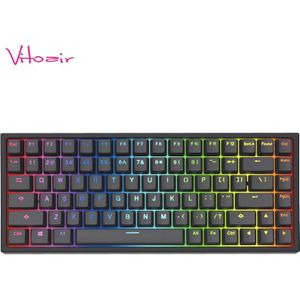84 Toetsen/Set Pbt Dubbele Kleur Injectie Backlit Key Cap Voor Mx Schakelaar Mechanische Toetsenbord Oem Profiel Keycaps Voor keycool 84