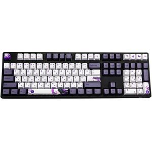113 Keys Pbt Sublimatie Keycaps Paars Datang Keycap Profiel Mechanische Toetsenbord Keycap Chinese Stijl Voor 60 61 87 104