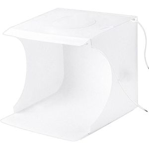 Mini Vouwen Lightbox Fotografie Foto Studio Softbox Doos Achtergrond Kit Foto Panel Licht Camera Soft Voor Dslr Doos Led 2 w6O6