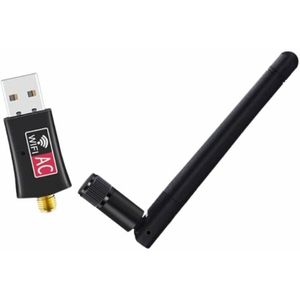 Externe Antenne Dual Band Draadloze Netwerkkaart Wifi Ontvanger Wifi Ontvanger 11Ac600M Computer Externe Usb