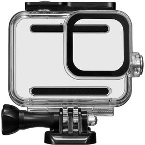 ABHU-45M Onderwater Waterproof Case Voor Gopro Hero 8 Zwart Action Camera Beschermende Behuizing Cover Shell Frame Voor Gopro 8 Toegang