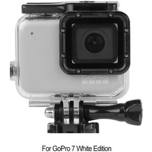 Hero7 45 M Waterdichte Case Behuizing Voor Gopro Hero 7 Zilver & Wit Onderwater Bescherming Shell Box Gaan Pro accessoires